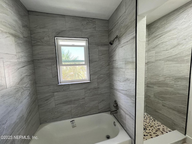 2673 Trollie Ln Unit 1, Jacksonville, FL 32211 - full bathroom featuring a bath and a shower
