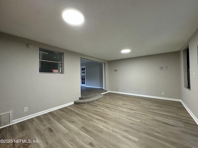 5612 Oliver St, Jacksonville, FL 32211 - interior space with baseboards, visible vents, and wood finished floors