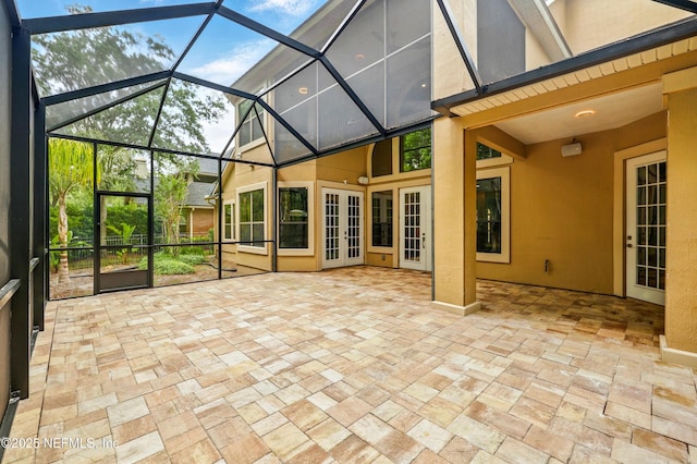 725 Carthage Pl, Saint Johns, FL 32259 - view of patio with french doors and a lanai