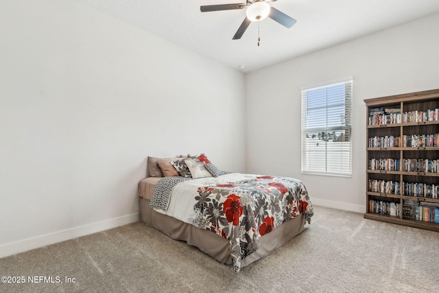 36039 Pitch Ln, Hilliard, FL 32046 - carpeted bedroom with baseboards and ceiling fan