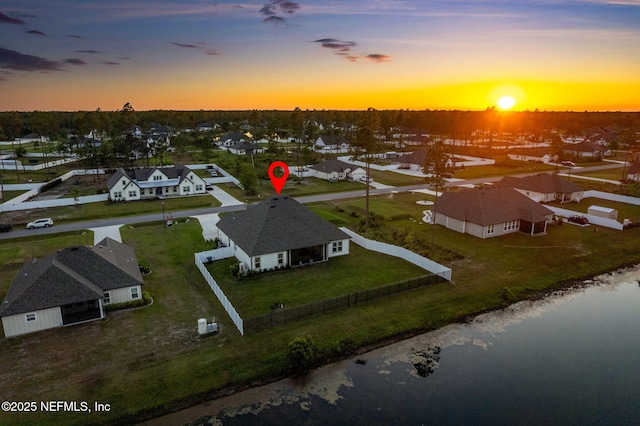 36039 Pitch Ln, Hilliard, FL 32046 - aerial view of residential area featuring a nearby body of water