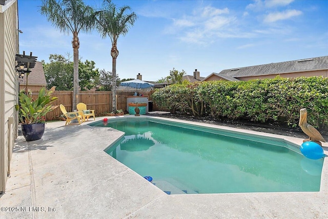 12322 Mastin Cove Rd, Jacksonville, FL 32225 - view of pool featuring a fenced backyard and a patio area