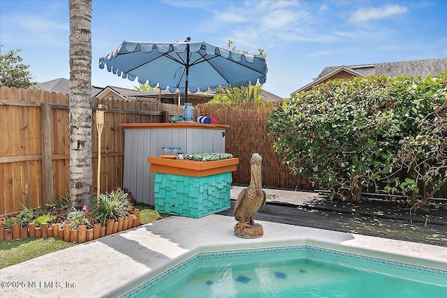 12322 Mastin Cove Rd, Jacksonville, FL 32225 - view of pool with fence