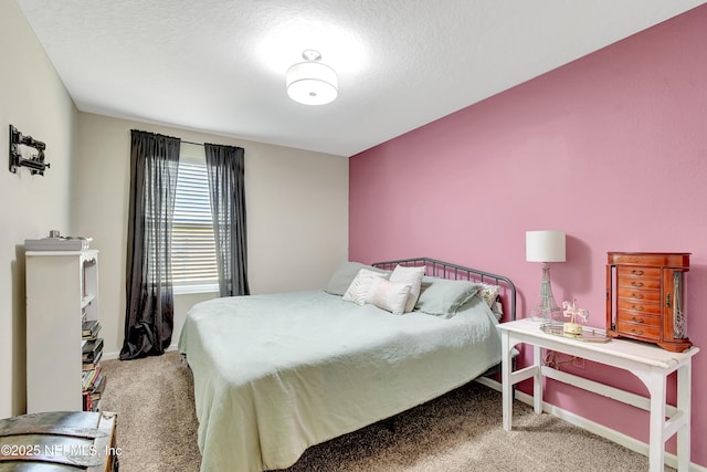 2471 Cold Stream Ln, Green Cove Springs, FL 32043 - bedroom featuring carpet, baseboards, and a textured ceiling