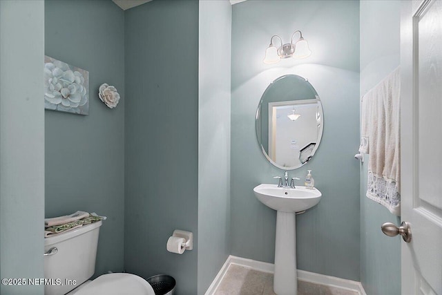 229 Adelanto Ave, Saint Augustine, FL 32092 - bathroom featuring toilet and baseboards