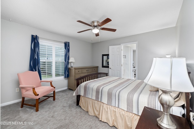 14526 Starbuck Springs Way, Jacksonville, FL 32258 - bedroom with baseboards and light colored carpet