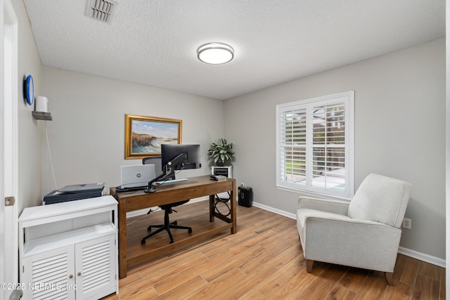 14526 Starbuck Springs Way, Jacksonville, FL 32258 - office with baseboards and light wood-type flooring