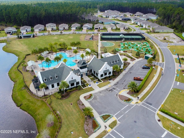 221 Saint Kitts Loop, Saint Augustine, FL 32092 - view of property location with a heavily wooded area and a nearby body of water