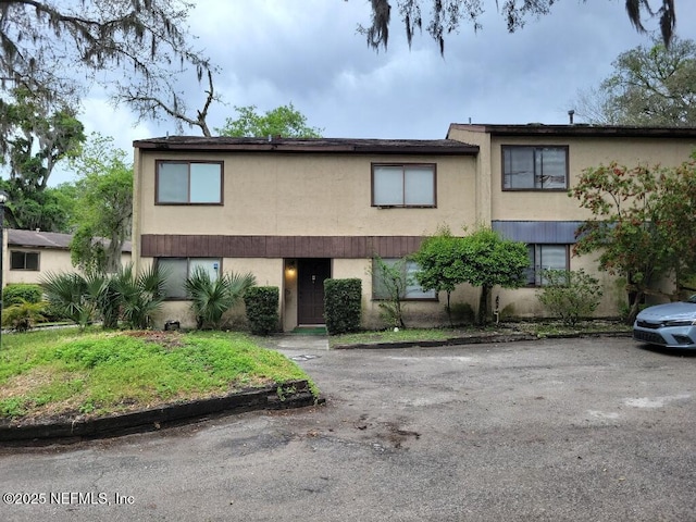 multi unit property with stucco siding