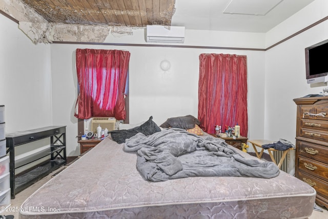 37885 Kings Ferry Rd, Hilliard, FL 32046 - bedroom featuring cooling unit and an AC wall unit