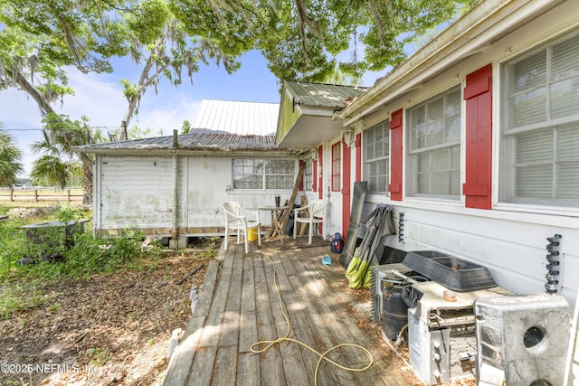 37885 Kings Ferry Rd, Hilliard, FL 32046 - view of wooden terrace