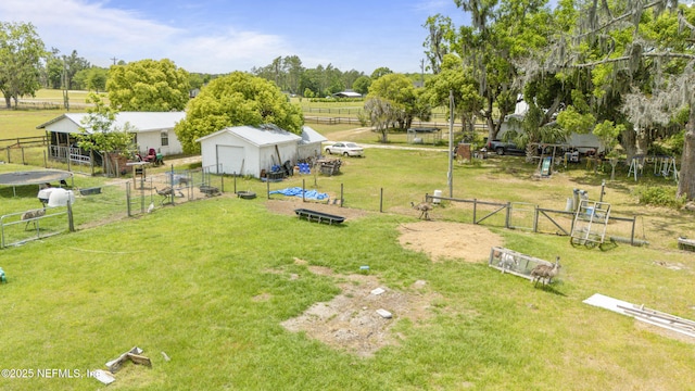 37885 Kings Ferry Rd, Hilliard, FL 32046 - aerial view featuring a rural view