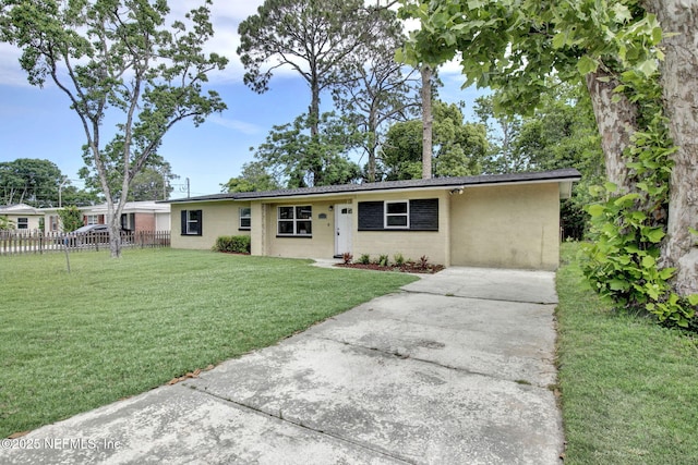 5417 Attleboro St, Jacksonville, FL 32205 - single story home featuring concrete block siding, concrete driveway, and a shingled roof