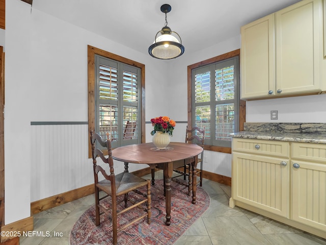 70 Weeden St + Guest House, Unit Guest House, Saint Augustine, FL 32084 - dining space with baseboards