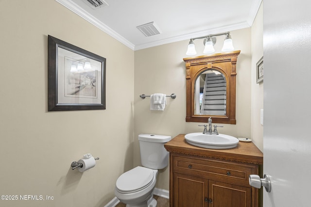 890 A1A Beach Blvd Unit 39, Saint Augustine, FL 32080 - bathroom featuring vanity and crown molding