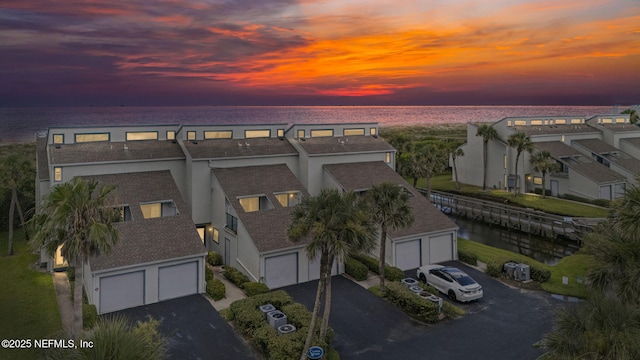 890 A1A Beach Blvd Unit 39, Saint Augustine, FL 32080 - aerial view at dusk of a water view