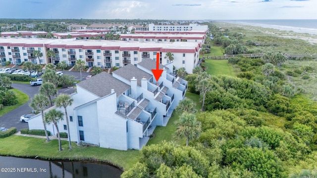 890 A1A Beach Blvd Unit 39, Saint Augustine, FL 32080 - aerial view of property and surrounding area featuring a large body of water and apartment complex / building