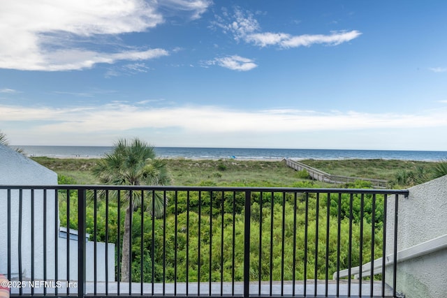 890 A1A Beach Blvd Unit 39, Saint Augustine, FL 32080 - balcony with a water view