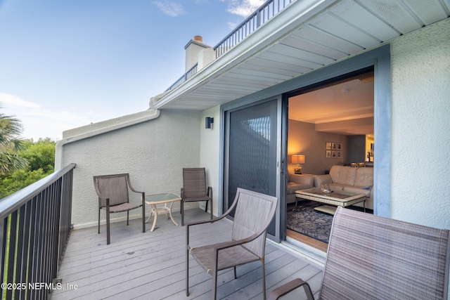 890 A1A Beach Blvd Unit 39, Saint Augustine, FL 32080 - view of deck