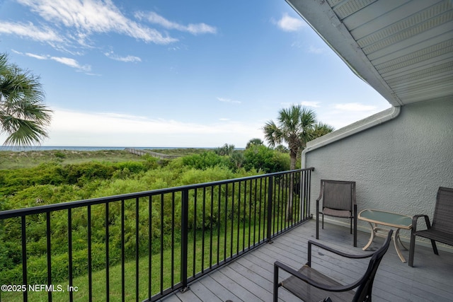 890 A1A Beach Blvd Unit 39, Saint Augustine, FL 32080 - view of wooden deck