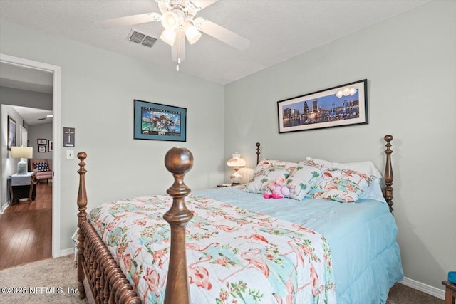 2632 Loopridge Dr, Orange Park, FL 32065 - bedroom with carpet floors, baseboards, and ceiling fan