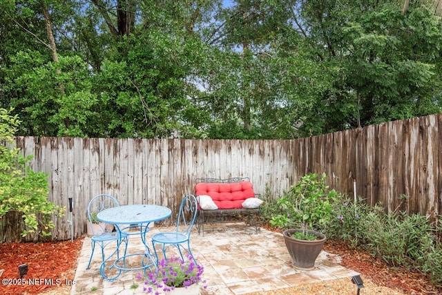 2632 Loopridge Dr, Orange Park, FL 32065 - view of patio / terrace with a fenced backyard