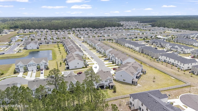 10350 Alder Creek Ln, Jacksonville, FL 32222 - view of property location with nearby suburban area, a large body of water, and a heavily wooded area