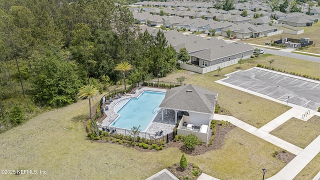 10350 Alder Creek Ln, Jacksonville, FL 32222 - bird's eye view of a pool