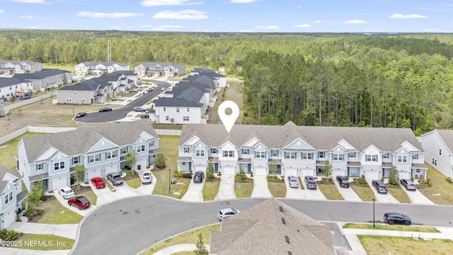 10350 Alder Creek Ln, Jacksonville, FL 32222 - aerial perspective of suburban area featuring a forest
