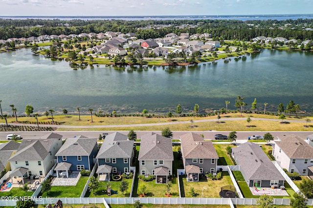 437 Narrowleaf Dr, Saint Johns, FL 32259 - aerial perspective of suburban area featuring a nearby body of water