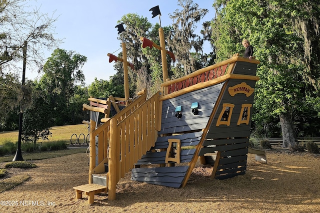 437 Narrowleaf Dr, Saint Johns, FL 32259 - view of jungle gym with view of scattered trees