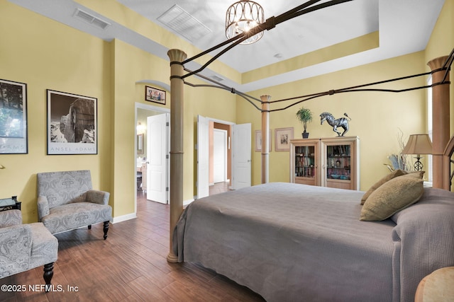809 Ifield Rd, Saint Augustine, FL 32095 - bedroom with wood finished floors and baseboards