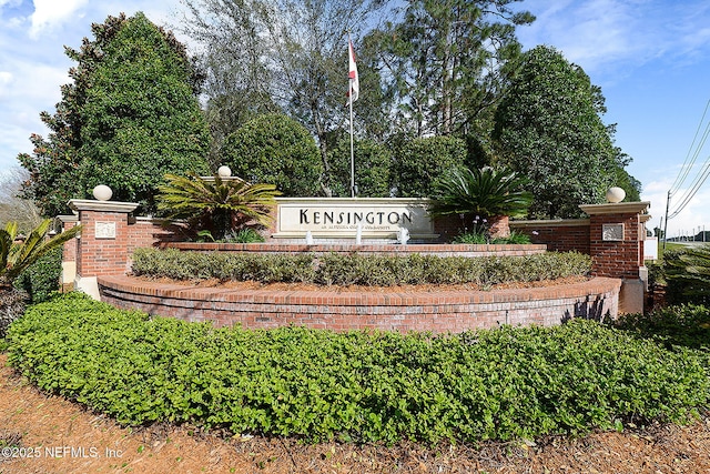 809 Ifield Rd, Saint Augustine, FL 32095 - view of community sign