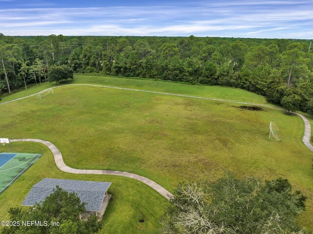 809 Ifield Rd, Saint Augustine, FL 32095 - aerial view of a forest