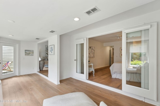 90 Players Club Villas Rd, Ponte Vedra Beach, FL 32082 - interior space featuring light wood-type flooring, visible vents, and a healthy amount of sunlight