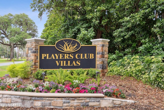 90 Players Club Villas Rd, Ponte Vedra Beach, FL 32082 - view of community sign