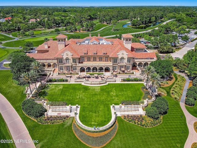 90 Players Club Villas Rd, Ponte Vedra Beach, FL 32082 - birds eye view of property with a water view and golf course view