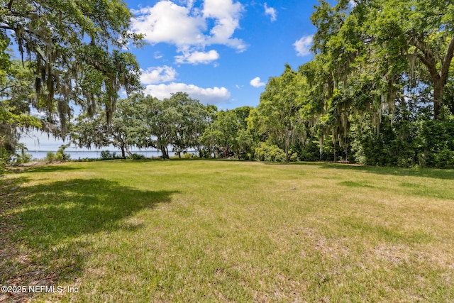 1315 Autumn Trce, Fernandina Beach, FL 32034 - view of yard with a water view