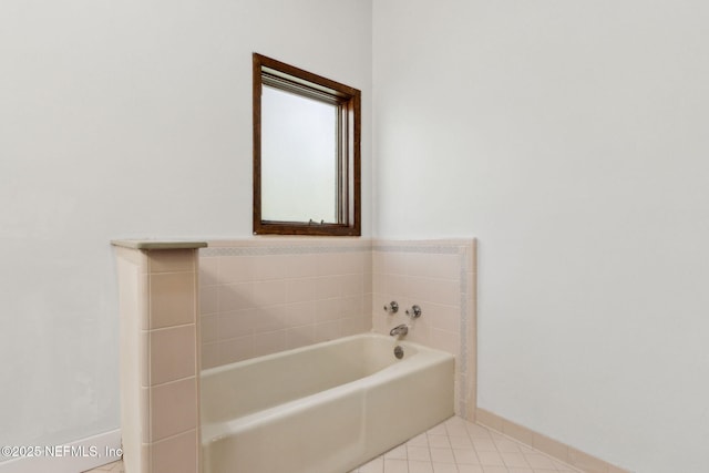 1315 Autumn Trce, Fernandina Beach, FL 32034 - full bathroom featuring baseboards, a bath, and tile patterned floors