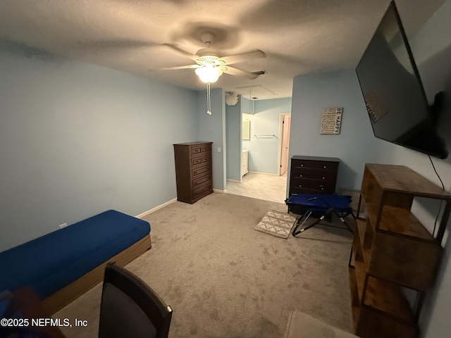 9252 San Jose Blvd Unit 3802, Jacksonville, FL 32257 - carpeted bedroom with baseboards and ceiling fan