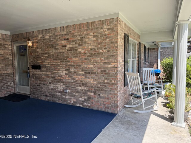 9252 San Jose Blvd Unit 3802, Jacksonville, FL 32257 - view of patio with covered porch