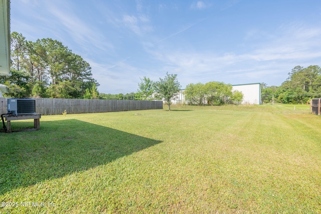 109 N Peachtree St, Hastings, FL 32145 - view of yard with central AC