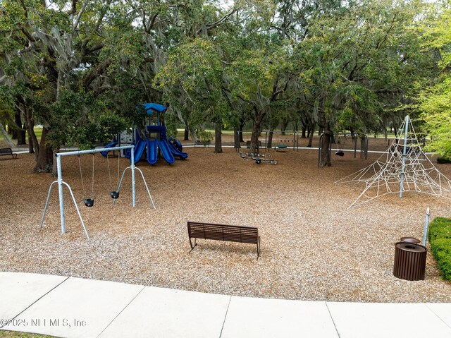 view of community playground