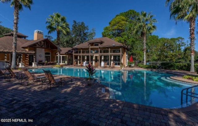 100 Fairway Park Blvd Unit 1809, Ponte Vedra Beach, FL 32082 - community pool with a patio and fence