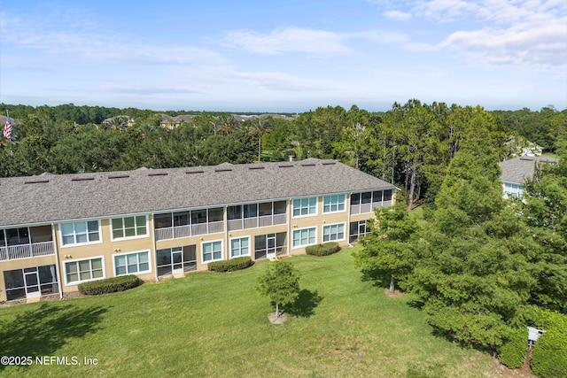6750 White Blossom Cir Unit 36A, Jacksonville, FL 32258 - bird's eye view with a view of trees