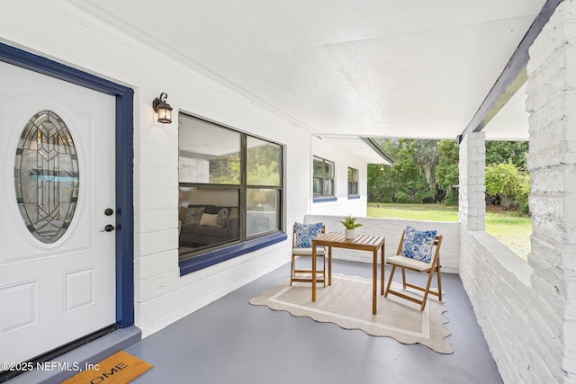 5444 Keystone Dr S, Jacksonville, FL 32207 - view of patio with a porch