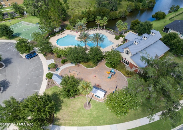 5279 Cattle Crossing Way, Jacksonville, FL 32226 - bird's eye view with a water view