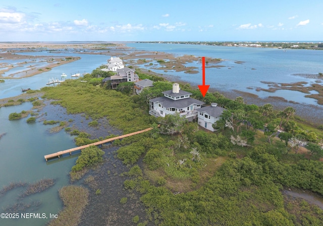 view of property location featuring a nearby body of water