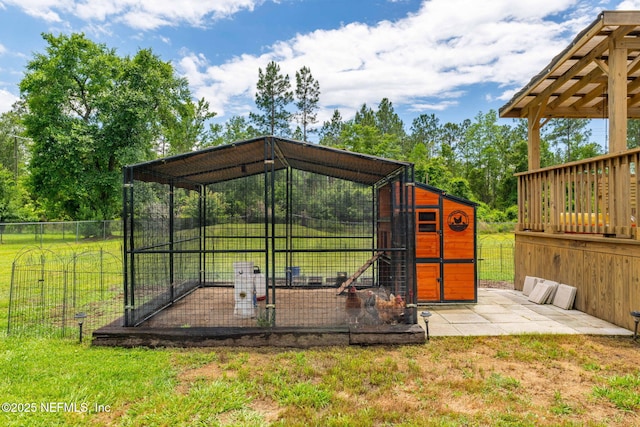 4384 Hickory St, Macclenny, FL 32063 - view of poultry coop