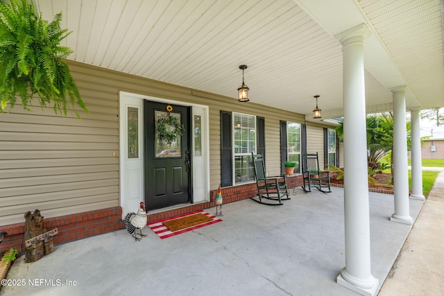 4384 Hickory St, Macclenny, FL 32063 - view of patio with covered porch
